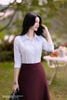 Áo sơ mi trắng huyền linh SM1011