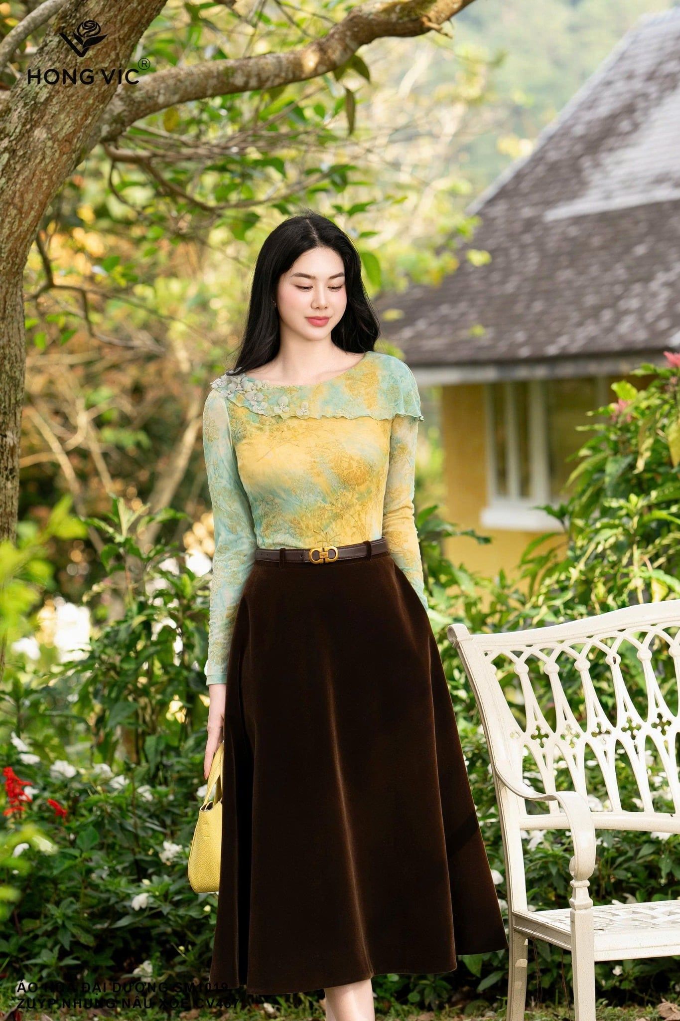 Áo hoa đại dương SM1019