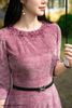 Đầm nhung hồng đỗ DL1051