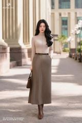 Áo cotton be cổ leo SM1012