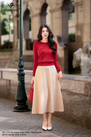 Zuýp dạ be xòe CV534