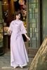 Quần áo dài tím ngọc trai QD68
