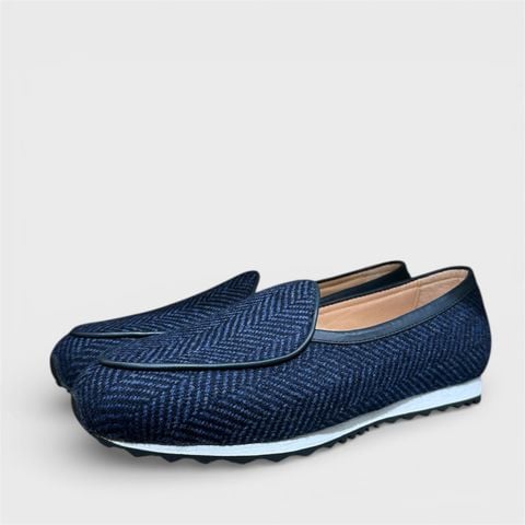 Franky M-Sole Tweedy Loafers #PH229M