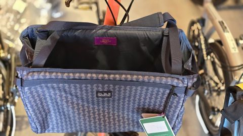 Brompton Basket Bag L Made with Liberty Fabric Jonathan