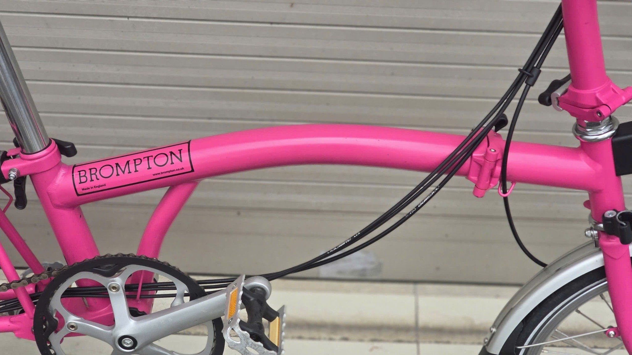  Brompton C line 2014/6speed Pink 