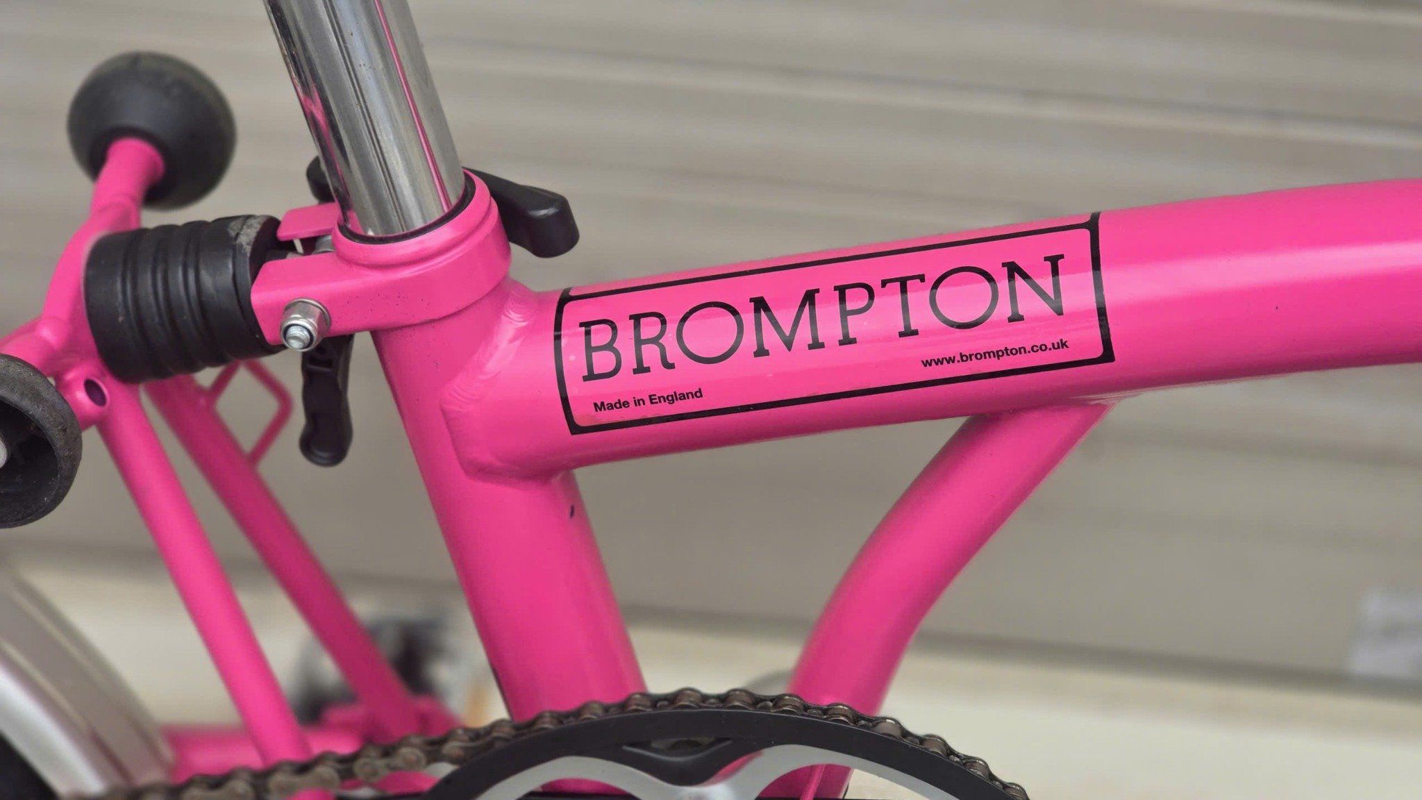  Brompton C line 2014/6speed Pink 