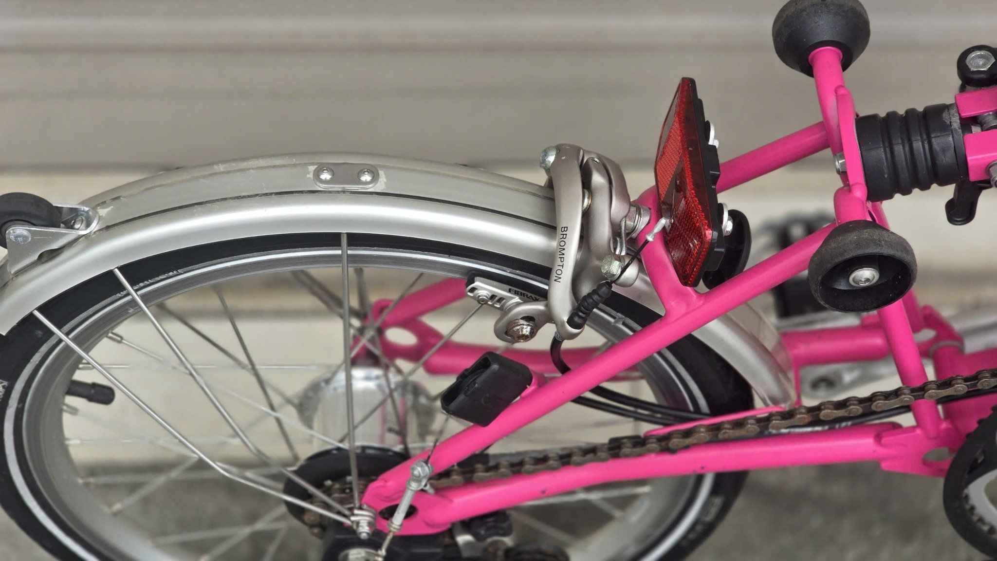  Brompton C line 2014/6speed Pink 