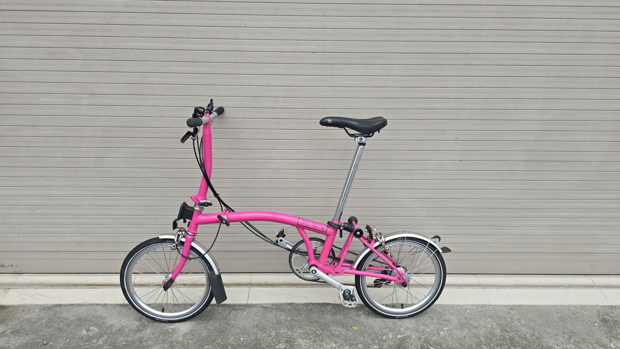 Brompton C line 2014/6speed Pink 