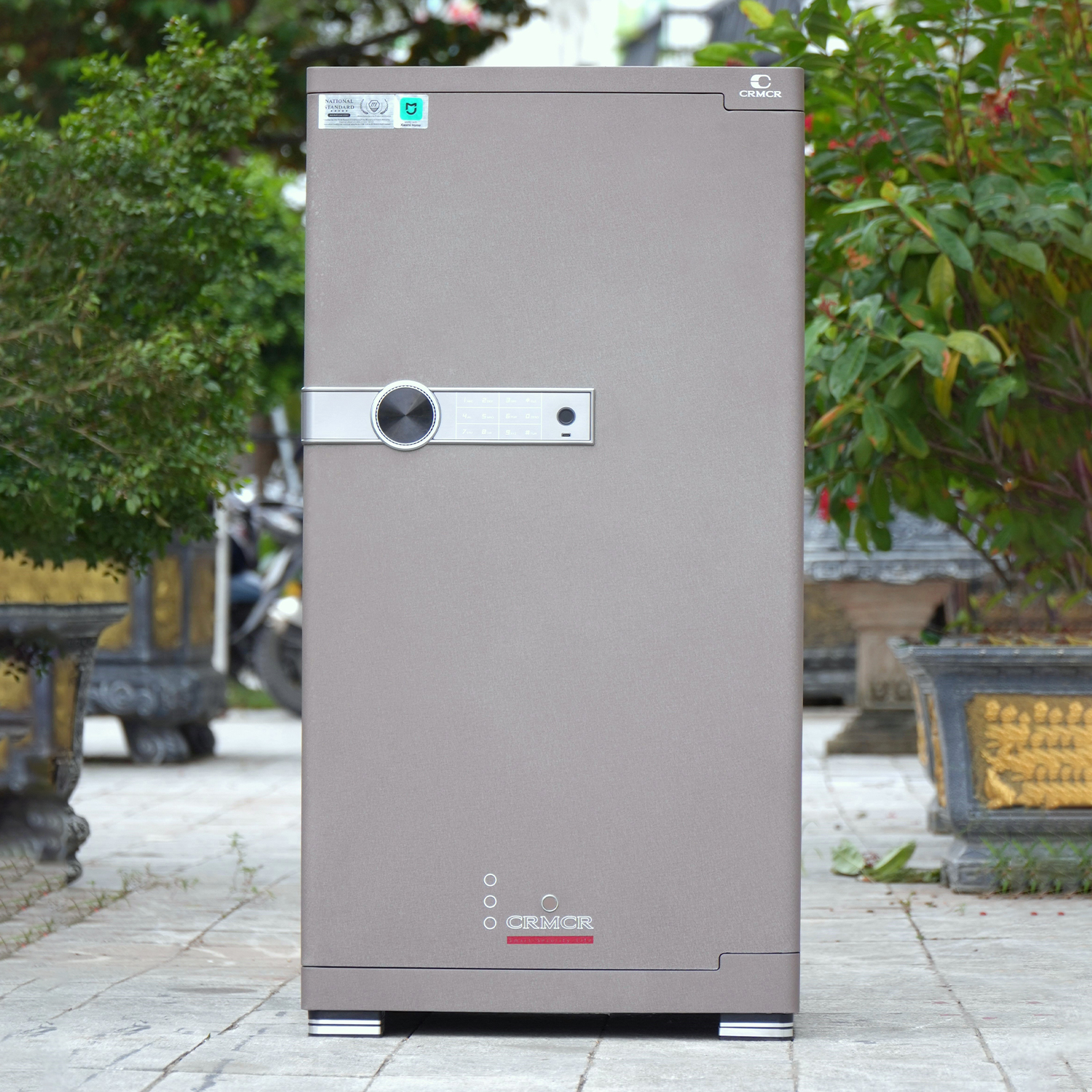 Két Sắt Xiaomi CRMCR 100JBW có ngăn đồng hồ xoay, cảnh báo điện thoại