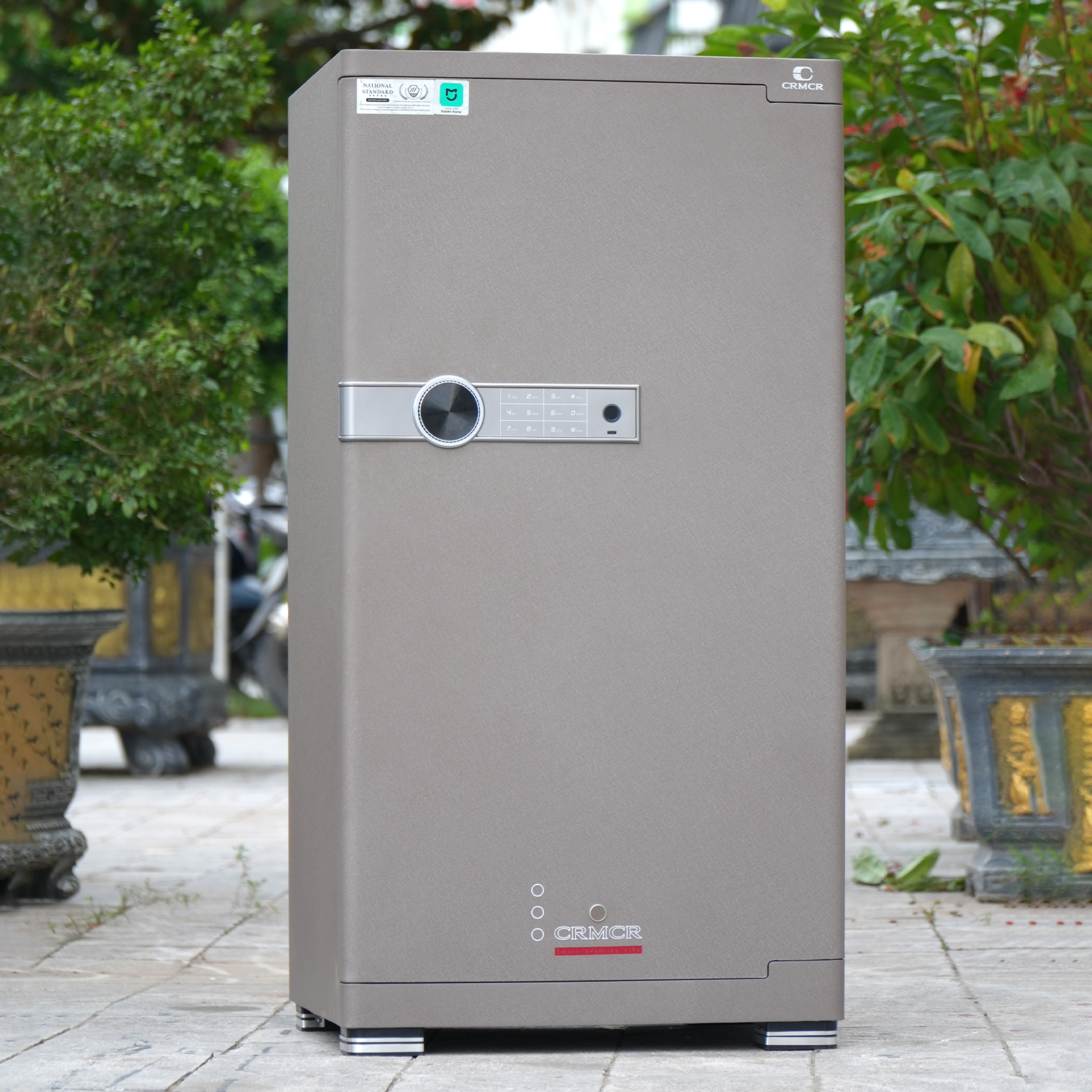 Két Sắt Xiaomi CRMCR 100JBW có ngăn đồng hồ xoay, cảnh báo điện thoại