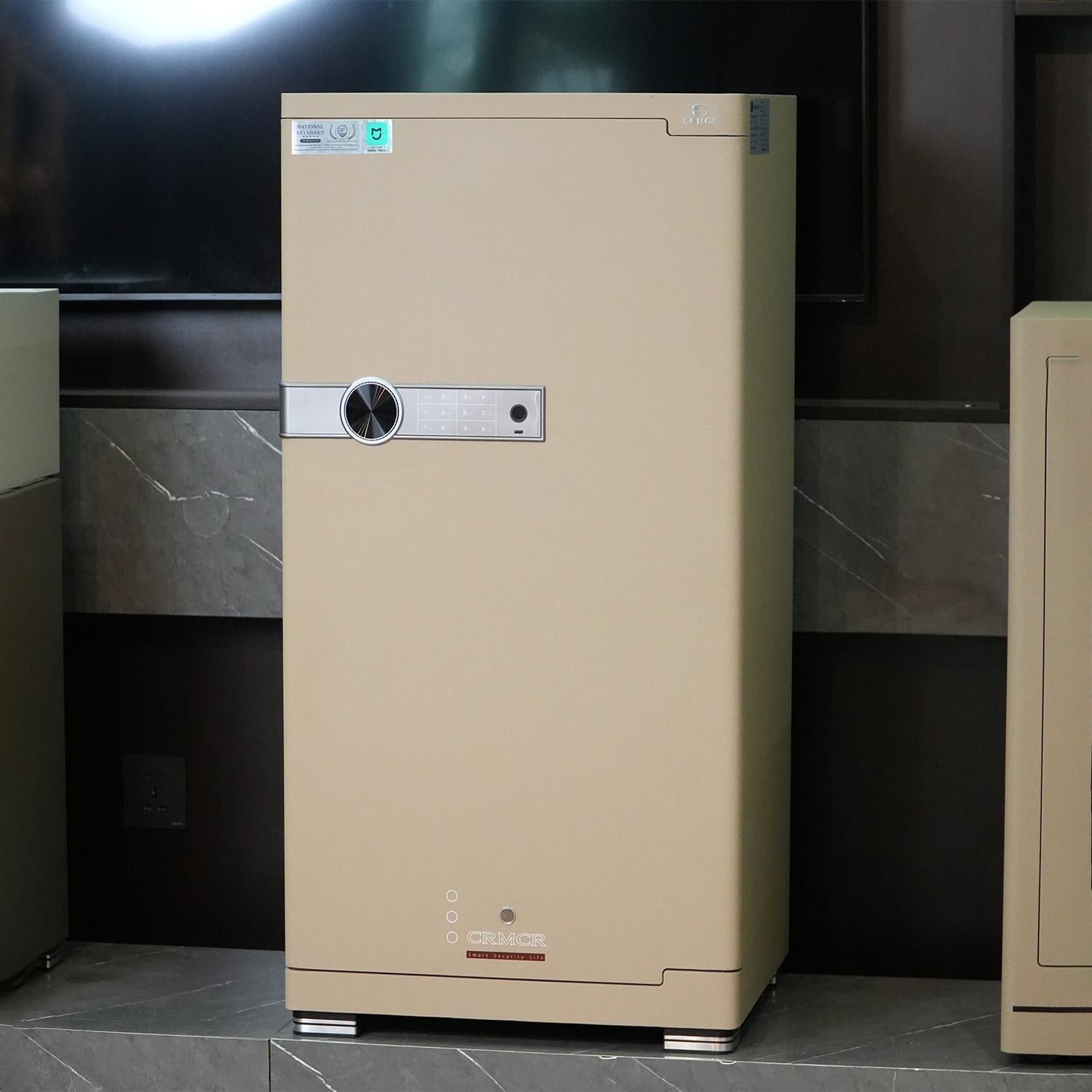 Két Sắt Xiaomi CRMCR 120JBW có ngăn đồng hồ xoay, cảnh báo điện thoại