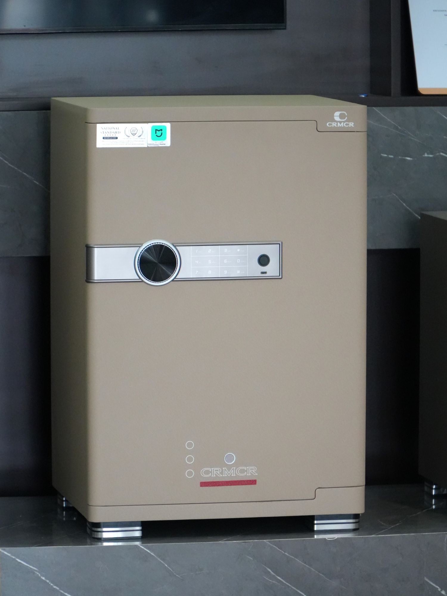 Két Sắt Xiaomi CRMCR 65JB Khóa Vân Tay Điện Tử, Cảnh báo điện thoại