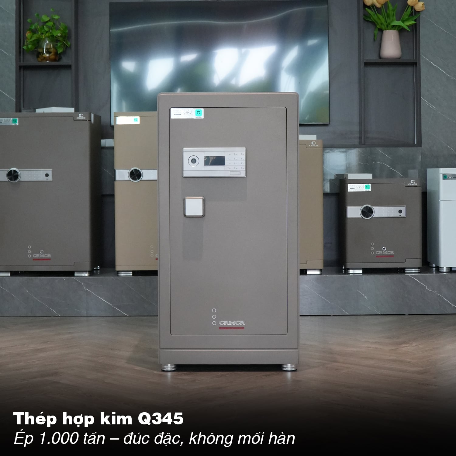 Két Sắt Nhập Khẩu Xiaomi CRMCR 101LB Vân Tay Điện Tử, Xác Minh Danh Tính Người Mở