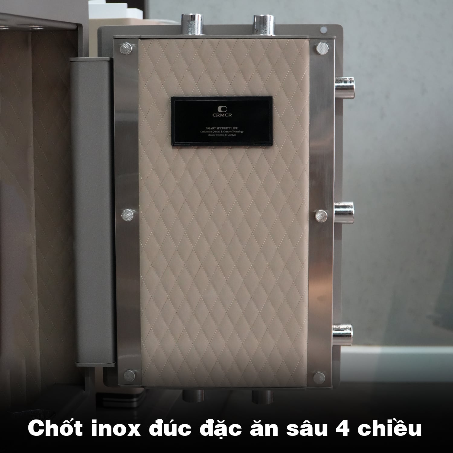 Két Sắt Nhập Khẩu Xiaomi CRMCR 81LB Vân Tay Điện Tử, Xác Minh Danh Tính Người Mở