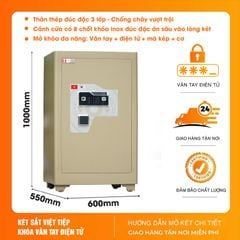 Két sắt Việt Tiệp siêu cường KSC100VTDT vân tay điện tử thông báo điện thoại