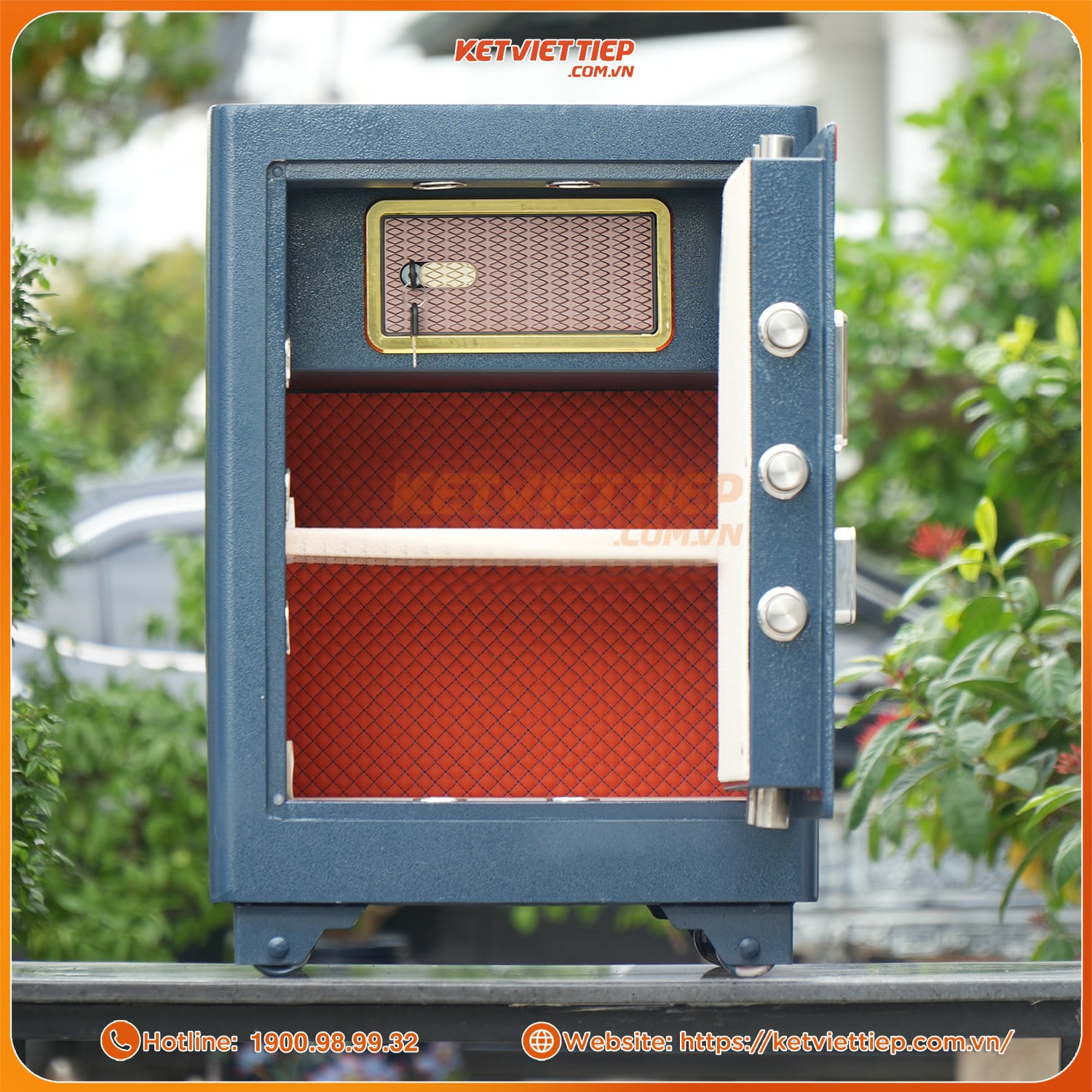 Két Sắt Việt Tiệp SC66 Khóa Cơ Đổi Mã, Chống Cháy, Dùng Siêu Bền