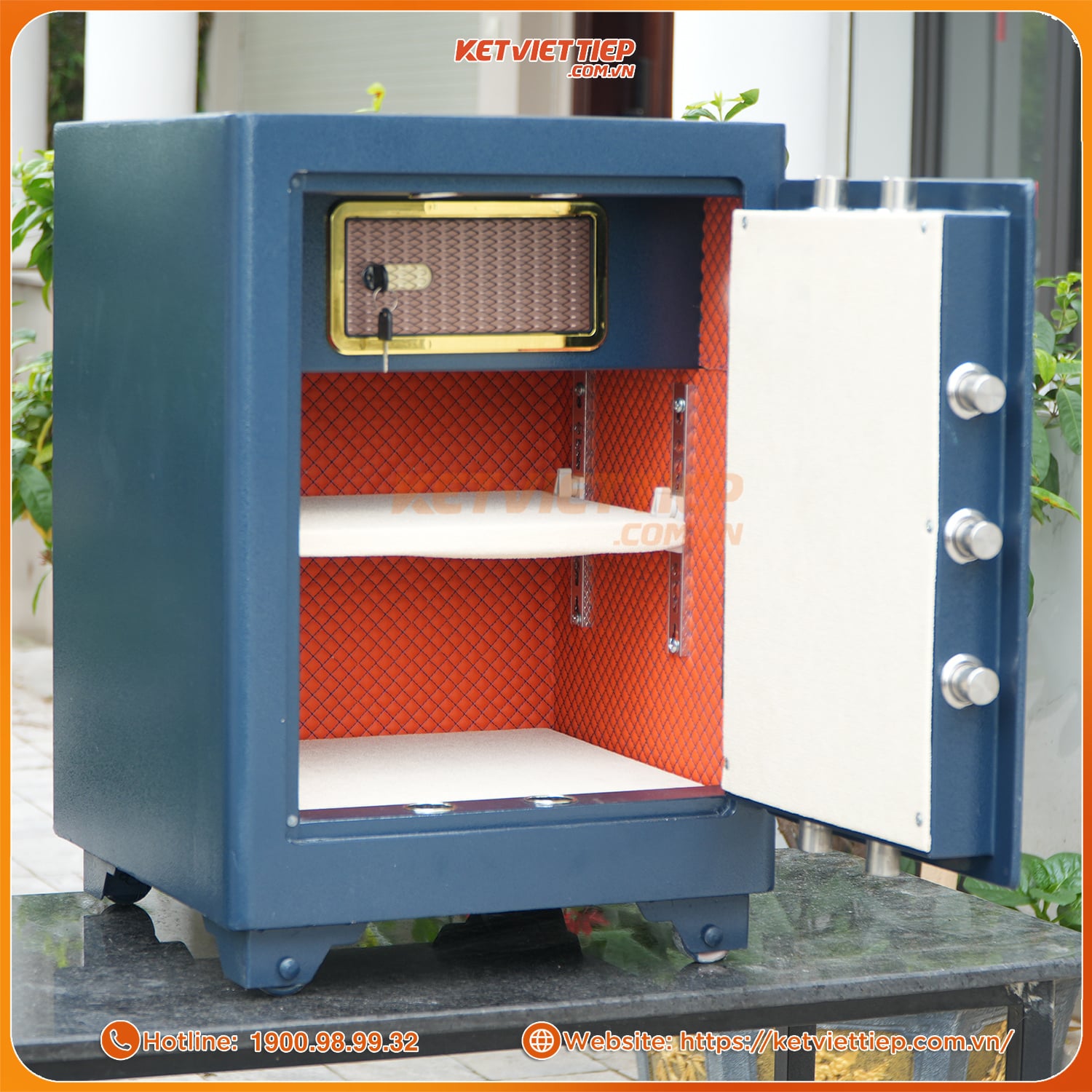 Két Sắt Việt Tiệp SC66 Khóa Cơ Đổi Mã, Chống Cháy, Dùng Siêu Bền