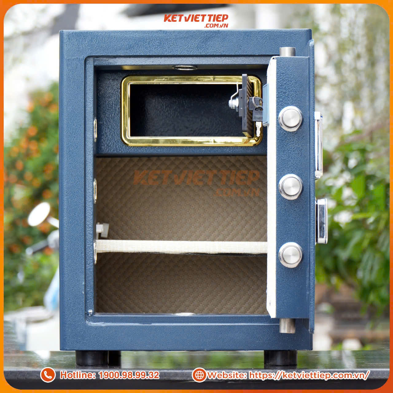 Két sắt Việt Tiệp SPM65KM nhận diện khuôn mặt