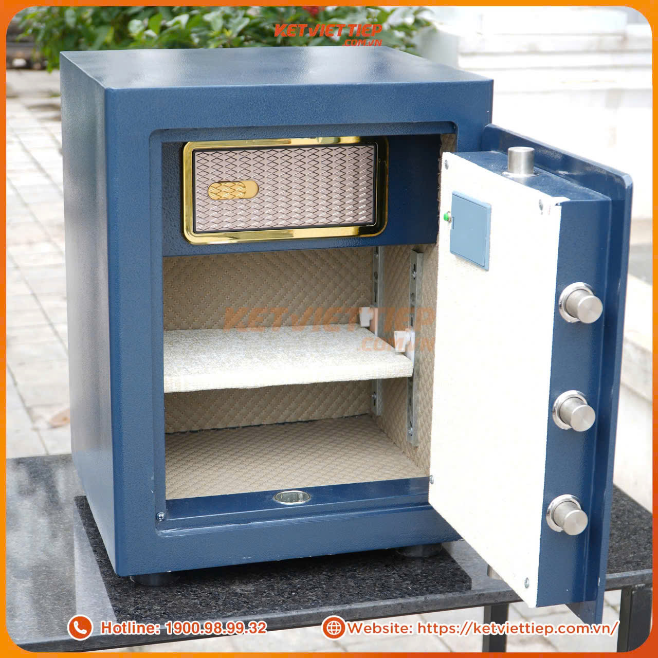 Két sắt Việt Tiệp SPM65KM nhận diện khuôn mặt