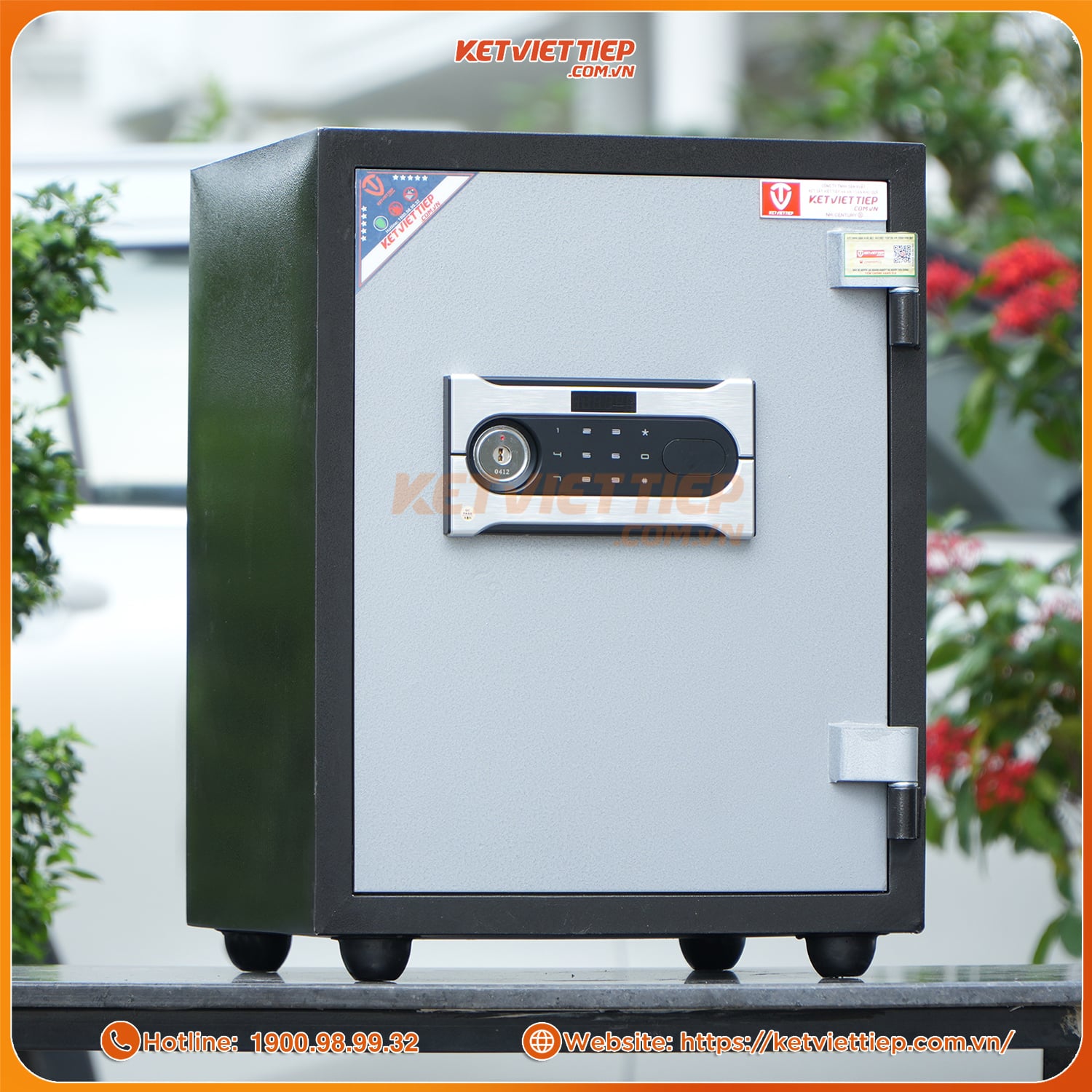 Két Sắt Việt Tiệp Chính Hãng KCC56 Điện Tử Chống Cháy