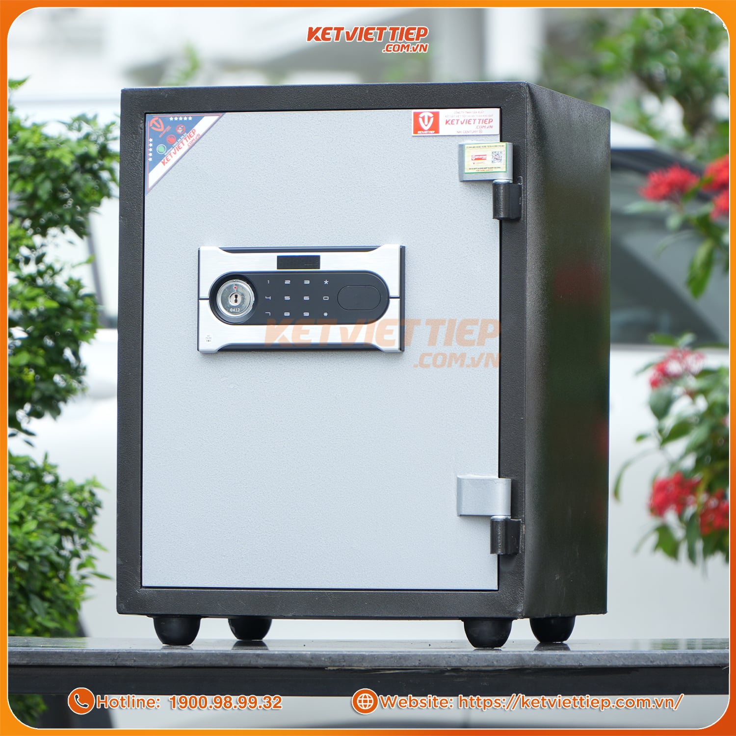 Két Sắt Việt Tiệp Chính Hãng KCC56 Điện Tử Chống Cháy