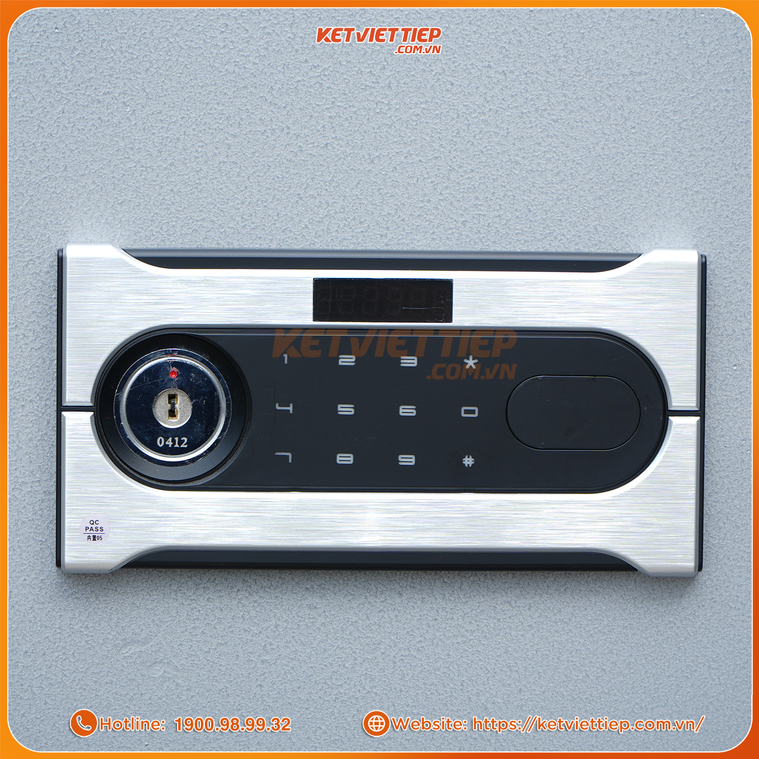 Két Sắt Việt Tiệp Chính Hãng KCC56 Điện Tử Chống Cháy