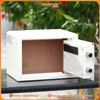 Khoang trong két sắt mini Safiron 25LBF rộng rãi, bọc nỉ cao cấp, chứa vừa giấy tờ A4, vàng bạc, trang sức.