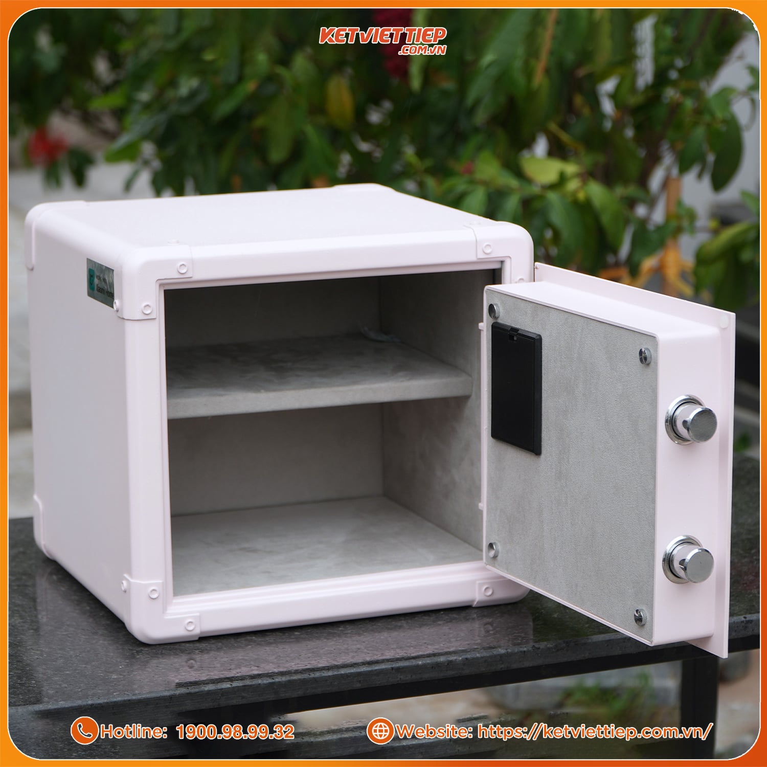 Két Sắt Xiaomi CRMCR 30J Khóa Cơ Kết Hợp Mã Số Điện Tử, Có Kết Nối APP Xiaomi Home