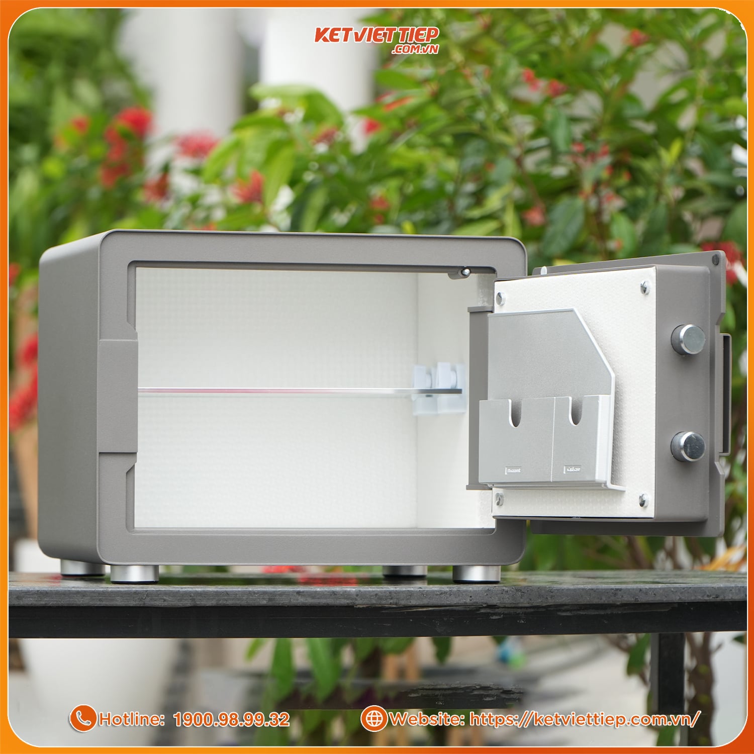 Két Sắt Xiaomi CRMCR 30MS Khóa Vân Tay Điện Tử, Kết Nối App Xiaomi Home