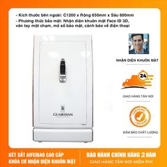 Két Sắt Nhập Khẩu Thông Minh Cao Cấp BENSON120 Nhận Diện Khuôn Mặt - Tích hợp hộp xoay đồng hồ