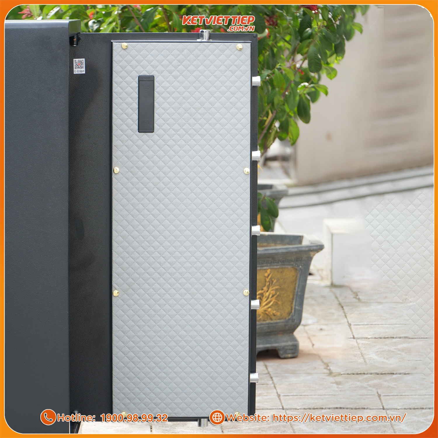 Két Sắt Nhập Khẩu Safiron 120LS Vân Tay Điện Tử Kết Nối APP Điện Thoại