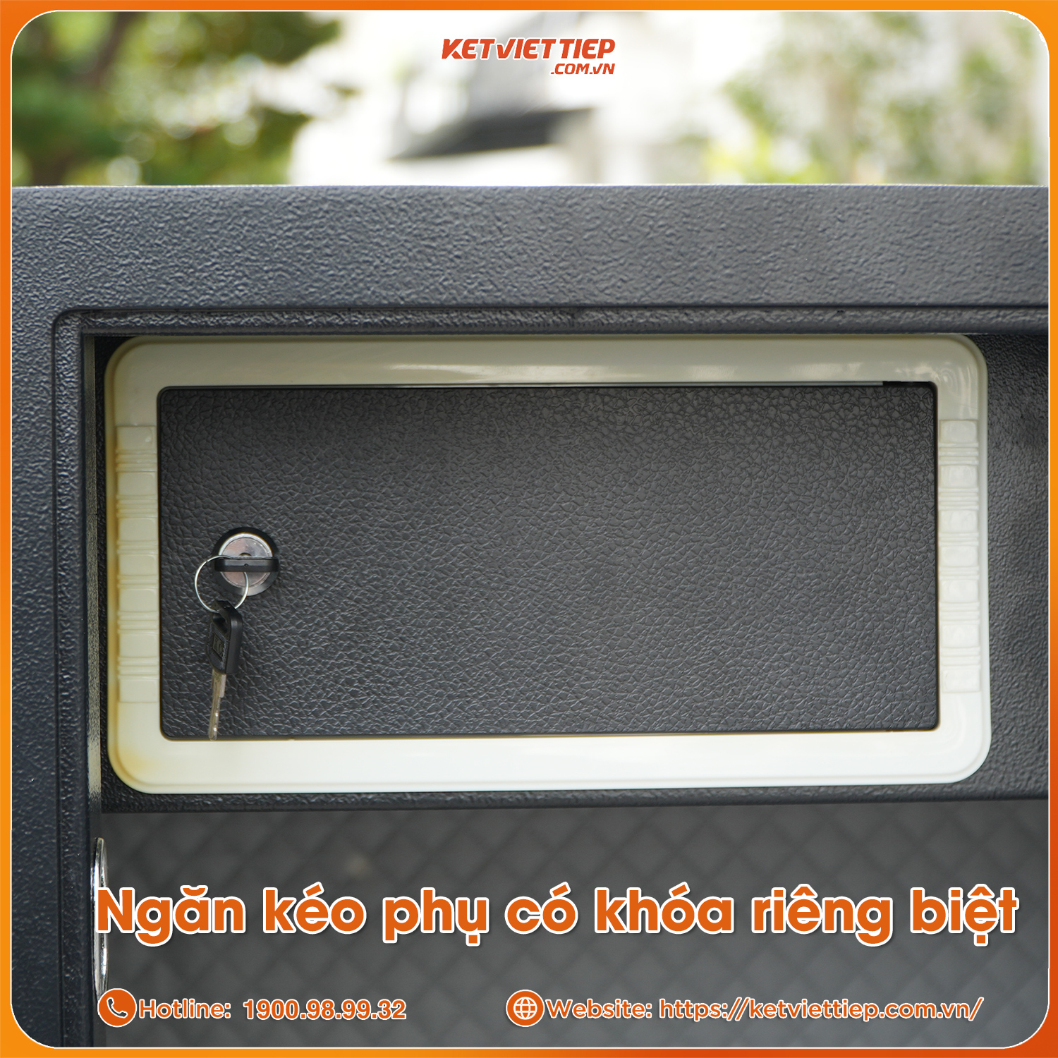 Két Sắt Nhập Khẩu Safiron 150LS Vân Tay Điện Tử Kết Nối APP Điện Thoại