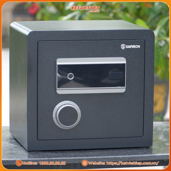 Két Sắt Mini Nhập Khẩu Safiron 35LS Vân Tay Điện Tử Kết Nối App Điện Thoại