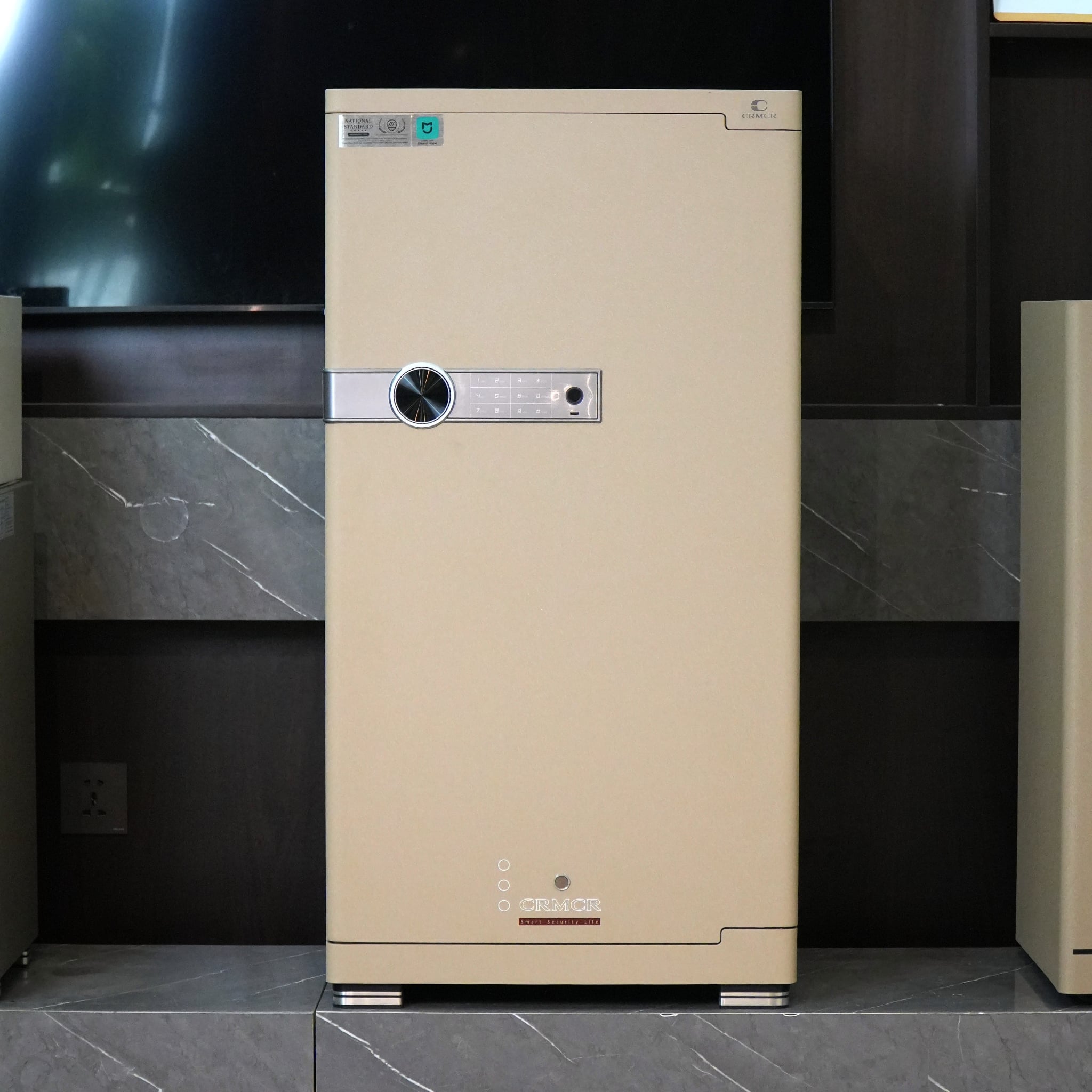 Két Sắt Xiaomi CRMCR 100JBW có ngăn đồng hồ xoay, cảnh báo điện thoại
