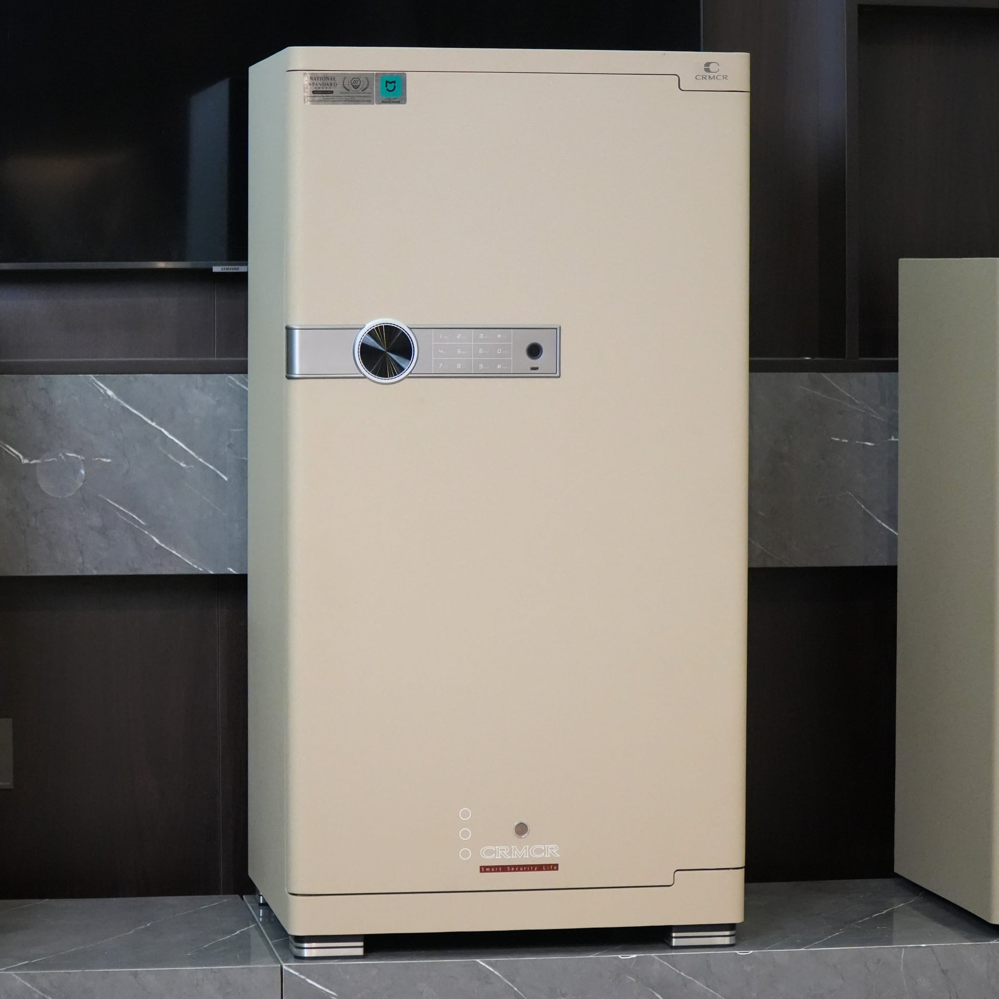 Két Sắt Xiaomi CRMCR 100JBW có ngăn đồng hồ xoay, cảnh báo điện thoại