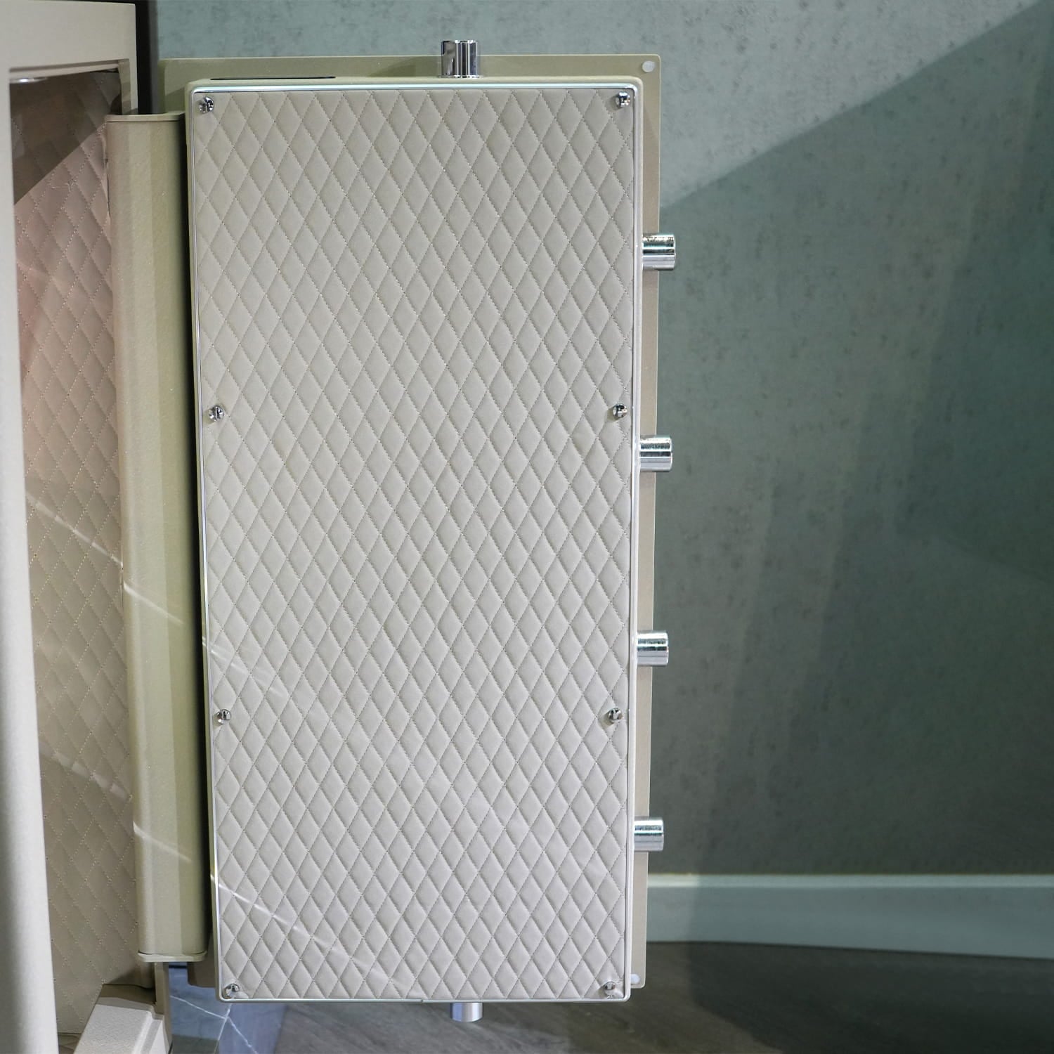 Két Sắt Xiaomi CRMCR 100LE Vân Tay Định Danh Báo Đúng Tên Người Mở, Thân thép Q345 Đúc Đặc 6 Mặt. 8 Chế Độ Cảnh Báo Điện Thoại
