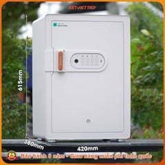 Két Sắt Xiaomi CRMCR 60MS Khóa Vân Tay Điện Tử, Kết Nối App Xiaomi Home