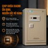 Két Sắt Xiaomi CRMCR 80LE Nhập Khẩu Thông Minh, Khóa Vân Tay Điện Tử, Chống Trộm A10, Cảnh Báo Qua Điện Thoại