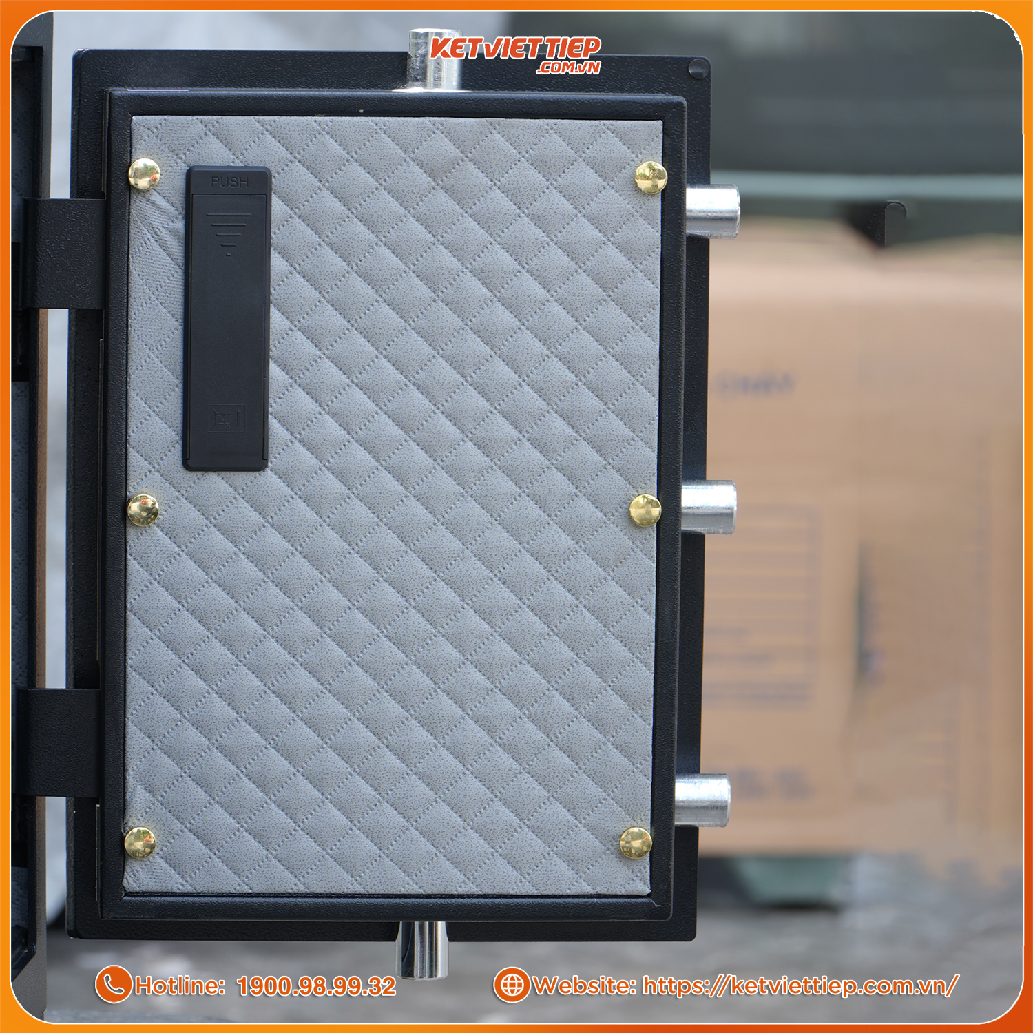 Két Sắt Nhập Khẩu Safiron 60LS Vân Tay Điện Tử Kết Nối App Điện Thoại