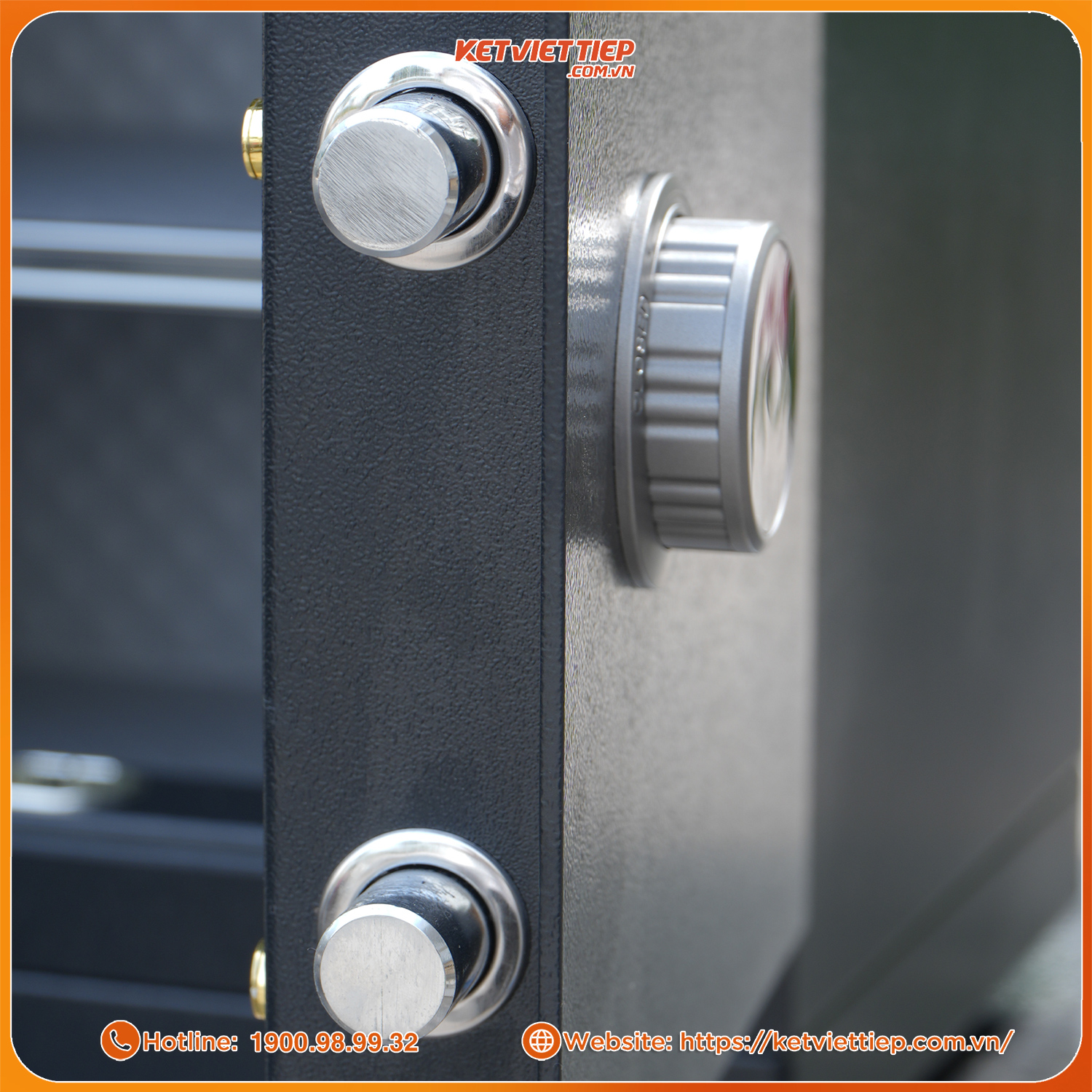 Két Sắt Nhập Khẩu Safiron 60LS Vân Tay Điện Tử Kết Nối App Điện Thoại