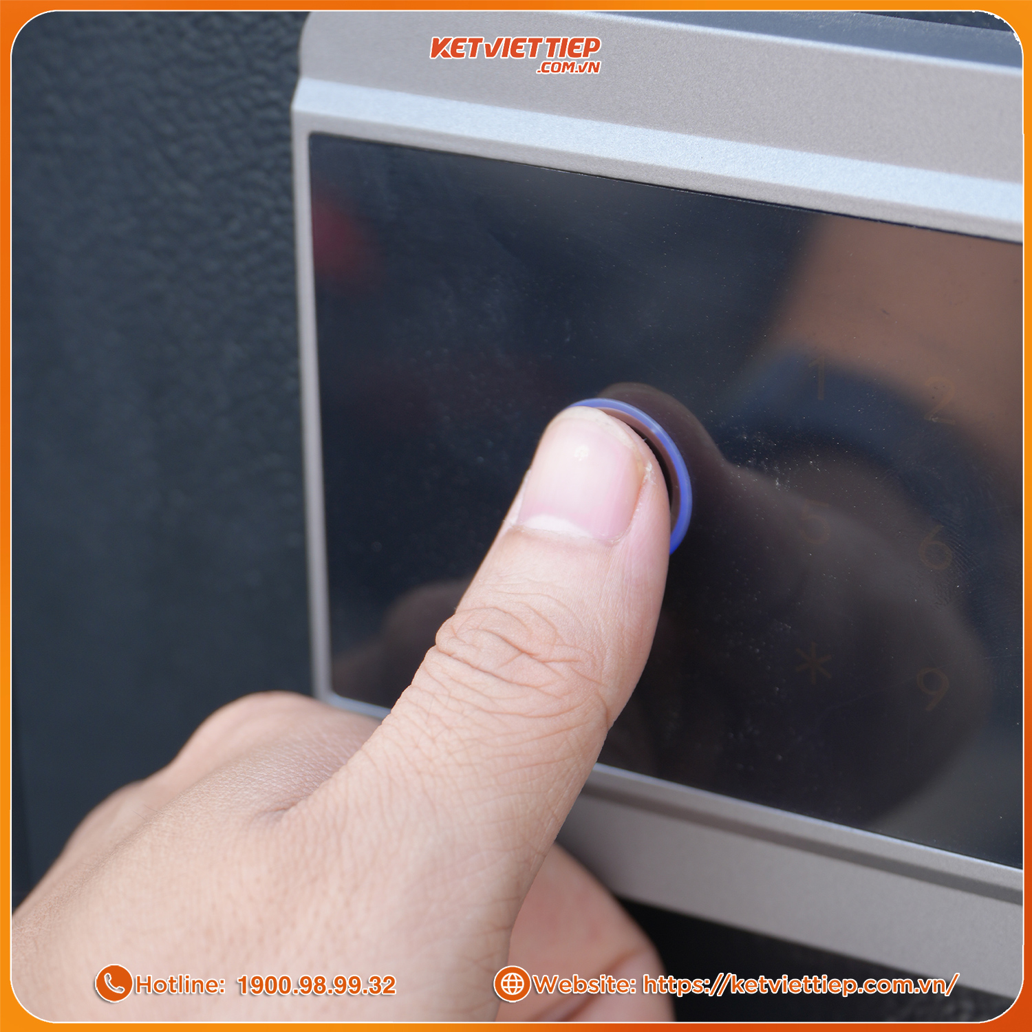 Két Sắt Nhập Khẩu Safiron 60LS Vân Tay Điện Tử Kết Nối App Điện Thoại