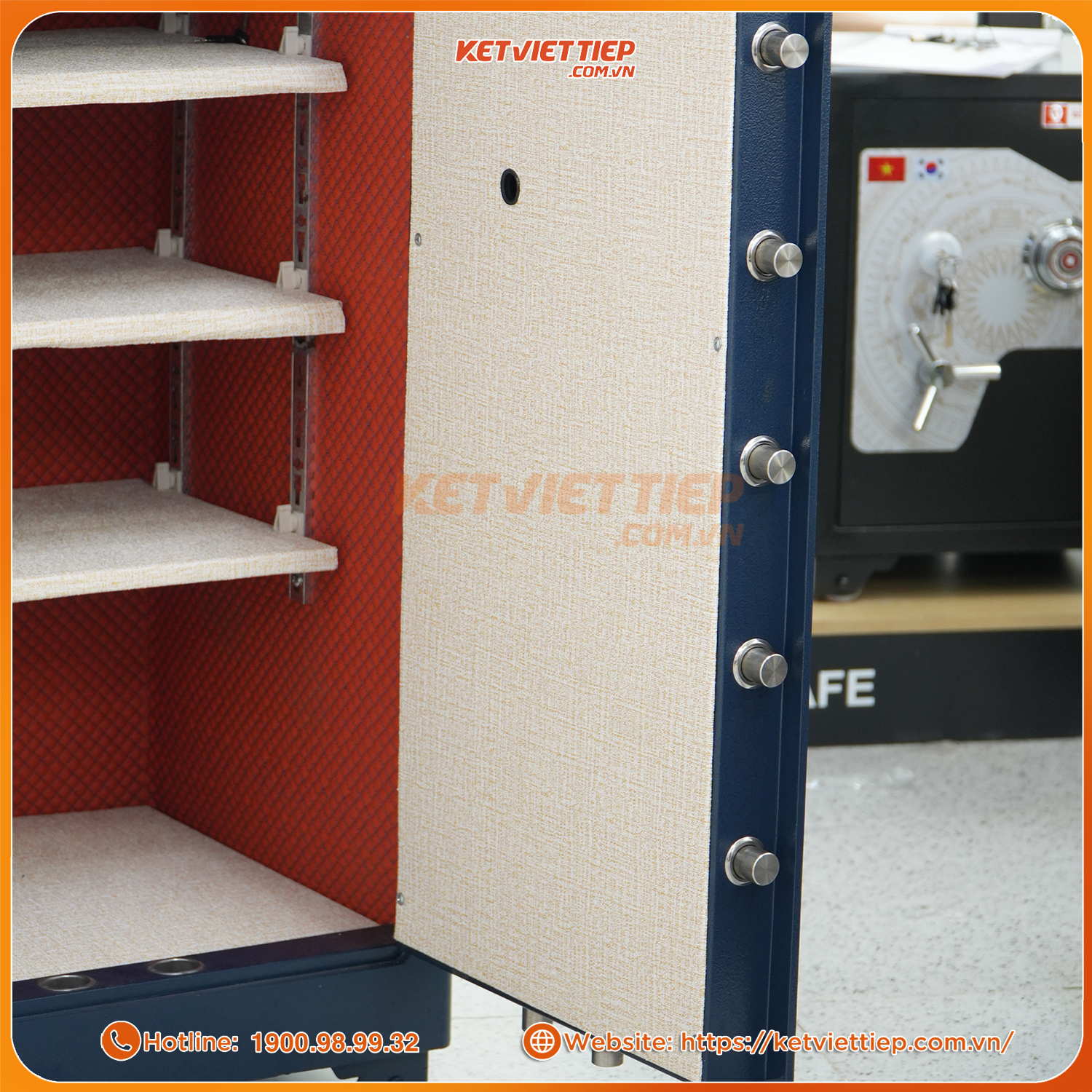 Két Sắt Siêu Cường Việt Tiệp Cỡ Lớn KSC1200DM Khóa Cơ Đổi Mã