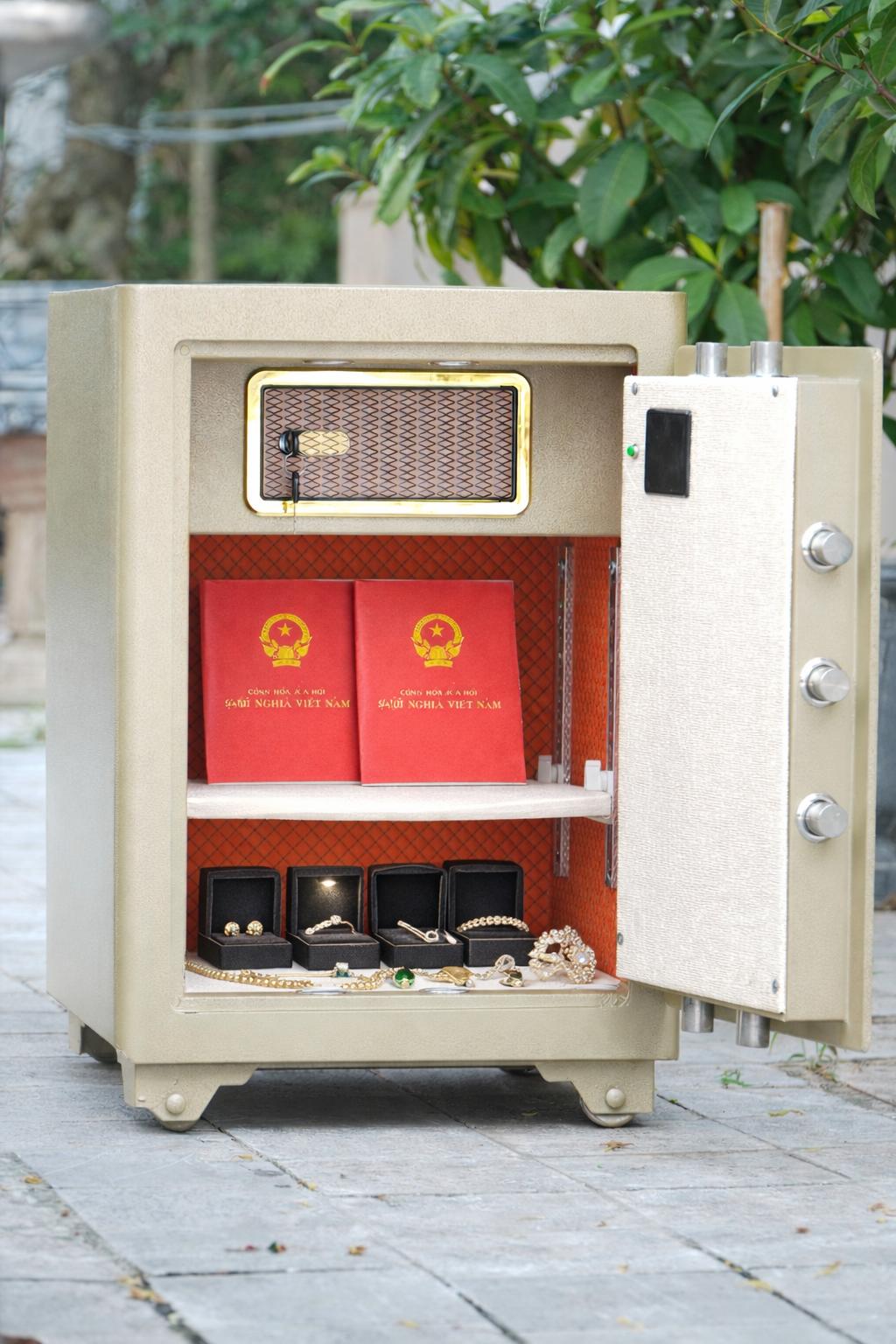 Két Việt Tiệp KSC66VTDT Vân Tay Điện Tử Kết Nối Thông Minh Về Điện Thoại
