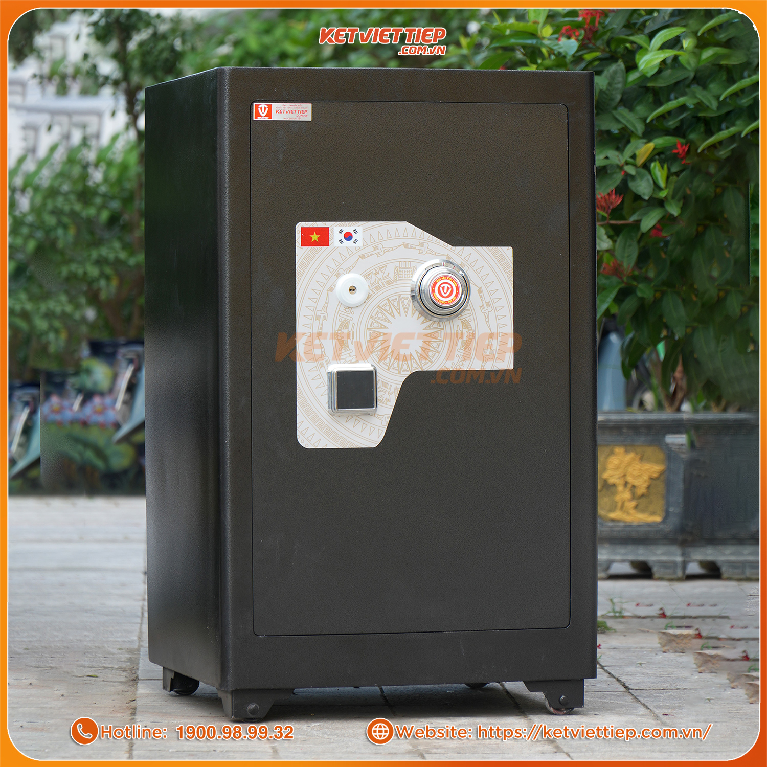 Két Sắt Siêu Cường Việt Tiệp Cỡ Lớn KSC100DM Khóa Cơ Đổi Mã