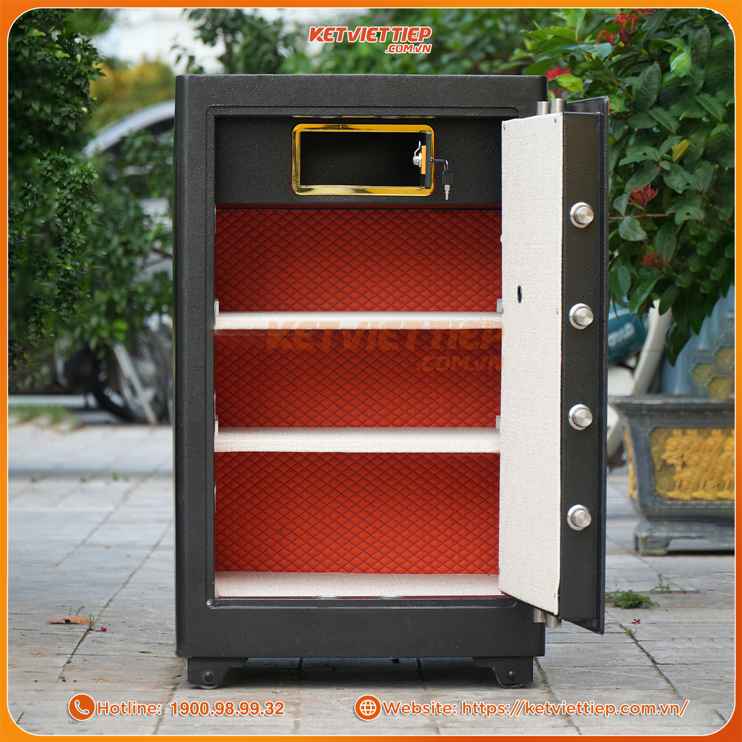 Két Sắt Siêu Cường Việt Tiệp Cỡ Lớn KSC100DM Khóa Cơ Đổi Mã