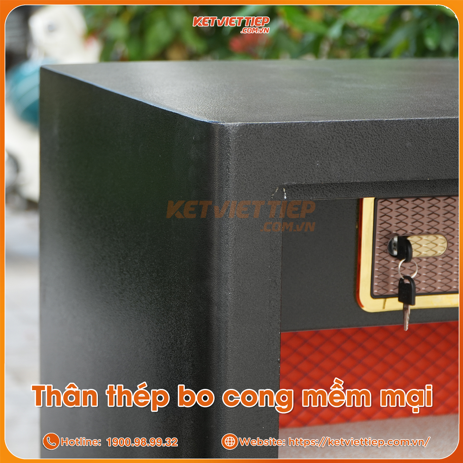 Két Sắt Siêu Cường Việt Tiệp Cỡ Lớn KSC100DM Khóa Cơ Đổi Mã