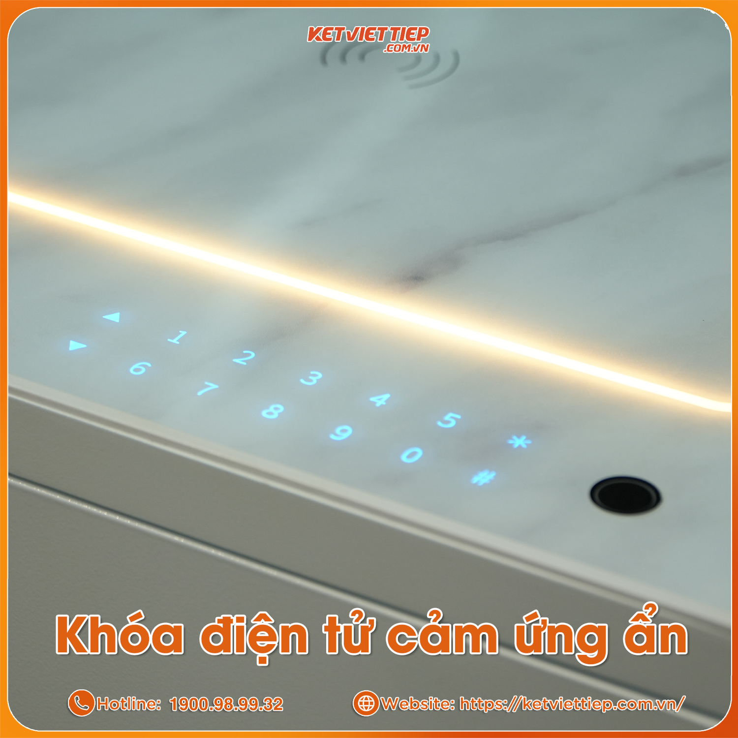 Két Sắt Tủ Đầu Giường Thông Minh Xiaomi CRMCR 50YN Kết Nối APP Xiaomi Home