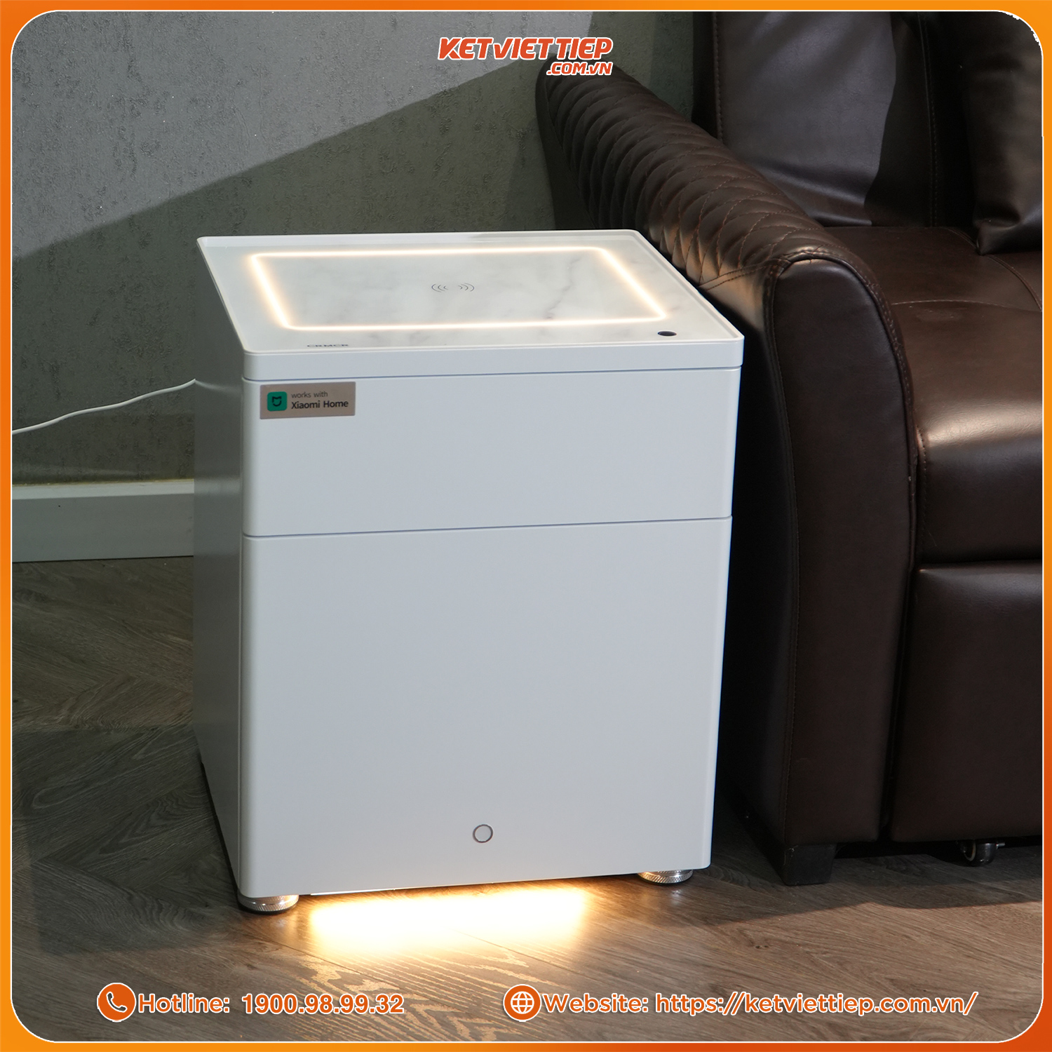 Két Sắt Tủ Đầu Giường Thông Minh Xiaomi CRMCR 50YN Kết Nối APP Xiaomi Home