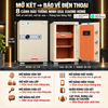 8 chế độ cảnh báo thông minh trên két sắt thông minh cao cấp chống cháy cao xiaomi crmcr 65jb