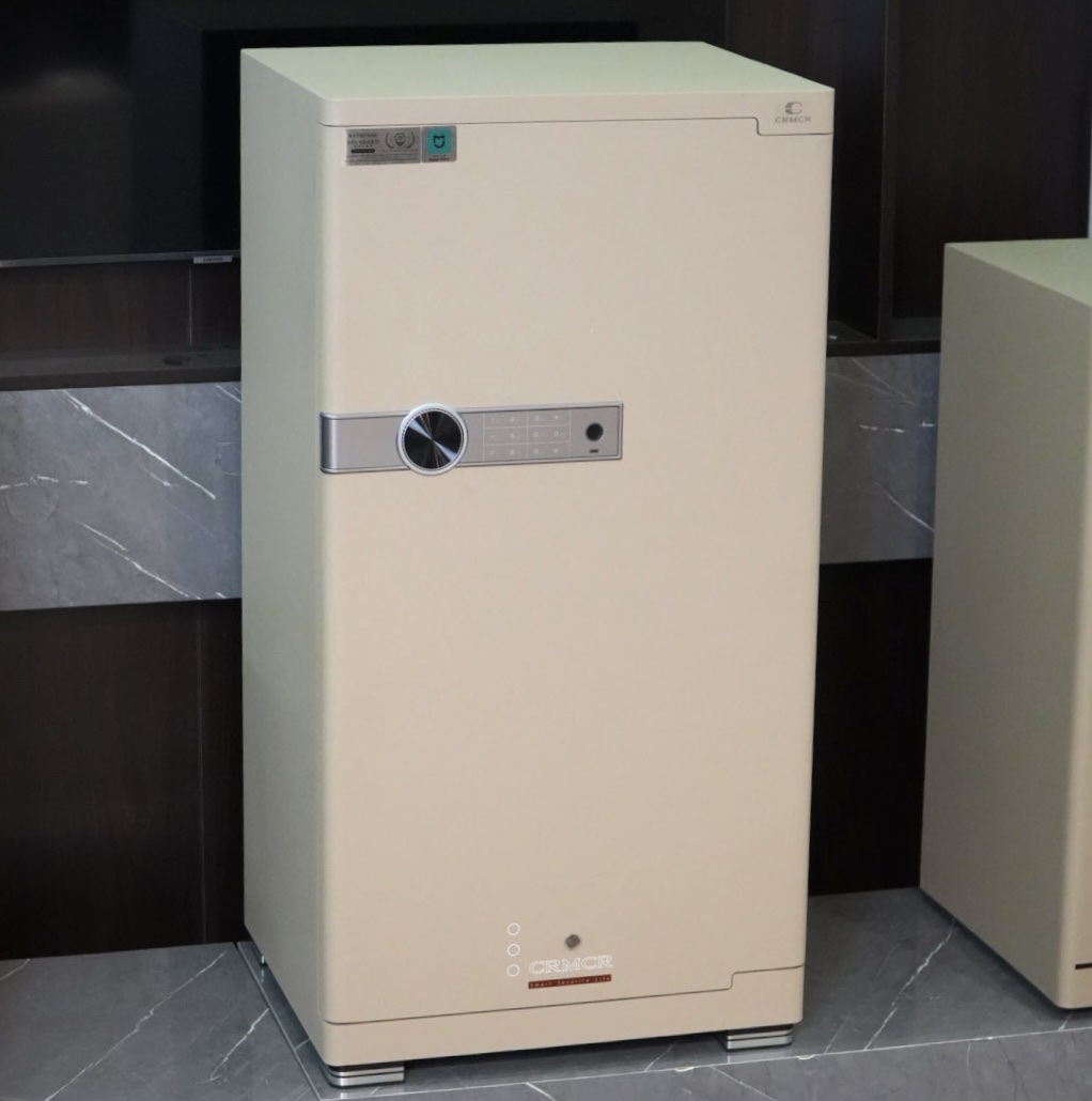 Két sắt Xiaomi CRMCR 100JB Thép đặc nguyên khối - Khóa vân tay điện tử định danh người dùng